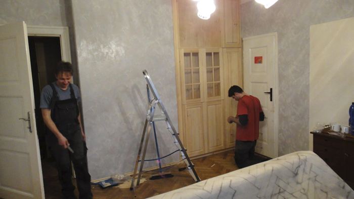 Vestavěné skříně — realizace 15